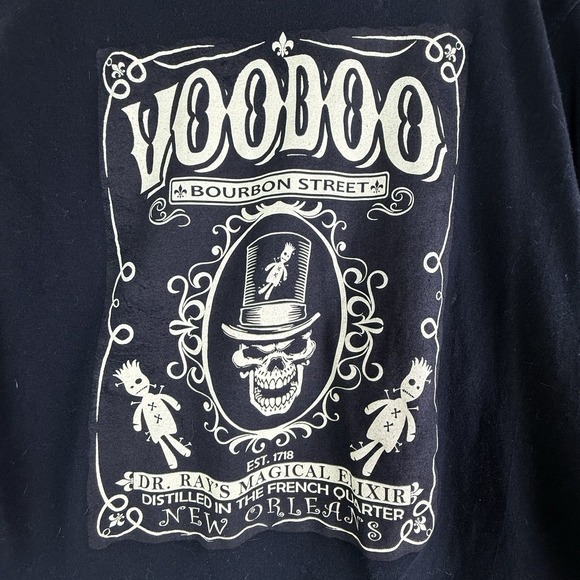 Classic Other - Voodoo New Orleans Unisex Long Sleeve Tshirt‎ 100% Cotton Medium